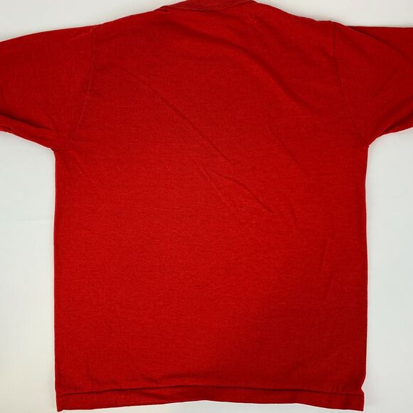 Vintage 80s Hot Air Balloons Indianola T Shirt Iowa Red Kids Boys Youth L Large - Picture 3 of 6